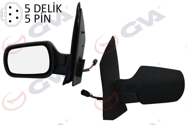 GVA DIŞ DİKİZ AYNASI SOL FIESTA 02 ELEKTRİKLİ ISITMALI KONVEKS 5 FİŞ VM-312EHL 2S61-17683-BP-1148205-1222828 OEM: 2S61-17683-BP-1148205-1222828 - GVA 1037131 kodlu oto yedek parça