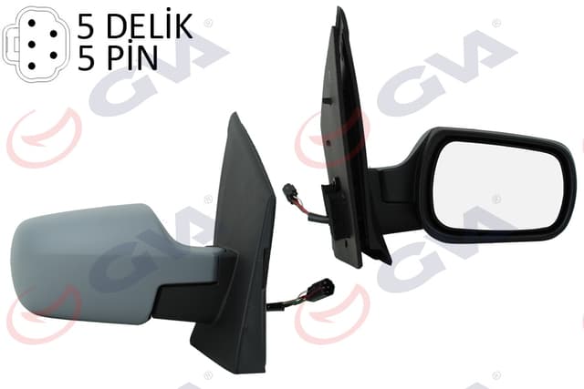 GVA DIŞ DİKİZ AYNASI SAĞ FIESTA 02 ELEKTRİKLİ ISITMALI ASTARLI KONVEKS 5 FİŞ VM-312EHPR 2S61-17682-BP-1211438 -1233349 OEM: 2S61-17682-BP-1211438 -1233349 - GVA 1037132 kodlu oto yedek parça