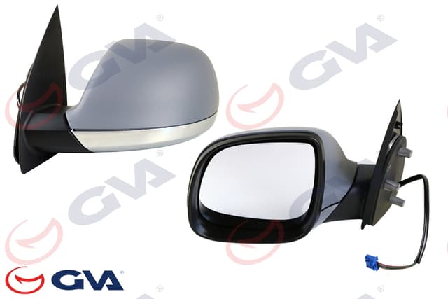 GVA DIŞ DİKİZ AYNASI SOL AMAROK 09 ELEKTRİKLİ ISITMALI NİKELAJLI KONVEKS 5 FİŞ VM-6190NEHPR 2H1857507CA-RYP OEM: 2H1857507CA-RYP - GVA 1075811 kodlu oto yedek parça