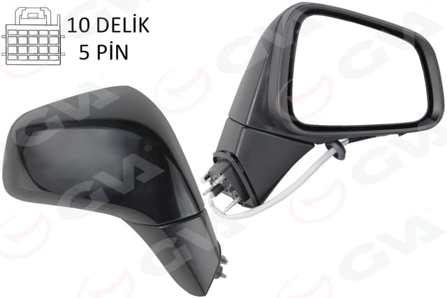 GVA DIŞ DİKİZ AYNASI SAĞ OPEL MOKKA 12> MANUEL KATLANIR OEM: 42464296 - GVA 1090112 kodlu oto yedek parça