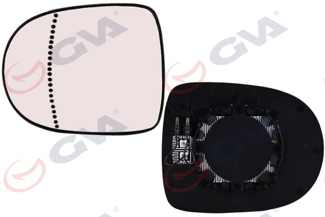 GVA AYNA CAMI SAĞ CLIO III SEDAN-THALIA-SYMBOL-TWINGO 08-12 ISITMALI VM-6127GHR OEM: 7701067338 - GVA 1114007 kodlu oto yedek parça