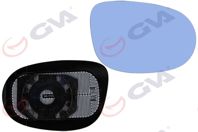 GVA AYNA CAMI SAĞ BRAVO 07 ISITMALI MAVİ CAM KONVEKS VM-6160GHR OEM: 71718828-51867670-71748728 - GVA 1125011 kodlu oto yedek parça