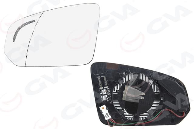 GVA AYNA CAMI ISITMALI ASFERİK SOL VOLVO S60 II-III S90 V60 V90 19 ŞERİT ASİSTANINA SAHİP ARAÇLAR OEM: 31402868 - GVA 1199407 kodlu oto yedek parça