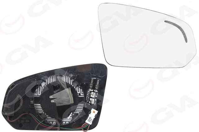 GVA AYNA CAMI ISITMALI CONVEX SAĞ VOLVO S60 II-III S90 V60 V90 19 ŞERİT ASİSTANINA SAHİP ARAÇLAR OEM: 31402878 - GVA 1199408 kodlu oto yedek parça