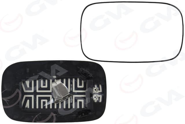 GVA AYNA CAMI ISITMALI CONVEX SAĞ VOLVO V40 II 04 12 V40 06 12 OEM: 8679831 - GVA 1199416 kodlu oto yedek parça