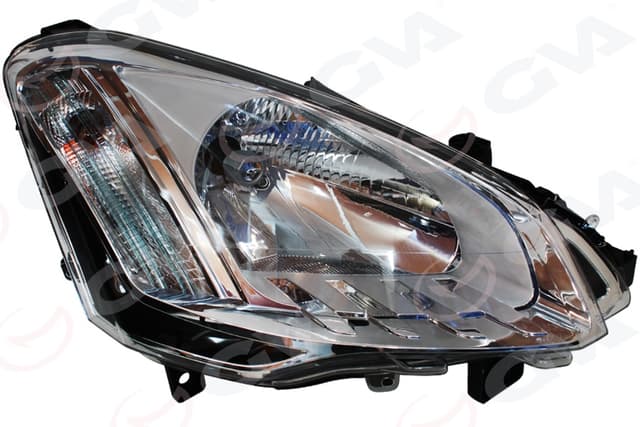 GVA FAR SİNYAL SAĞ BERLINGO 2012 ELEKTRİKLİ H4 MOTORLU LEDLİ OEM: 9677201980 - GVA 2050004 kodlu oto yedek parça