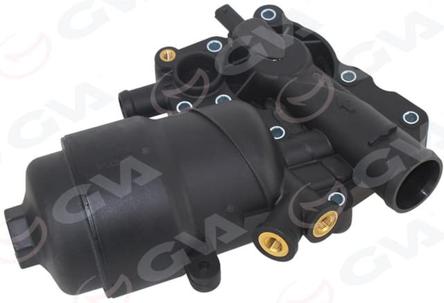 GVA YAĞ FİLTRE SOĞUTUCU KUTUGU TERMOSTATLI TOUAREG-Q7-A4-A5-A6-A7 3.0 TDI CDUC/B-CKVB-CLAB-CTCB-CCWA OEM: 059115389K-059115389P-059115389H - GVA 4275710 kodlu oto yedek parça