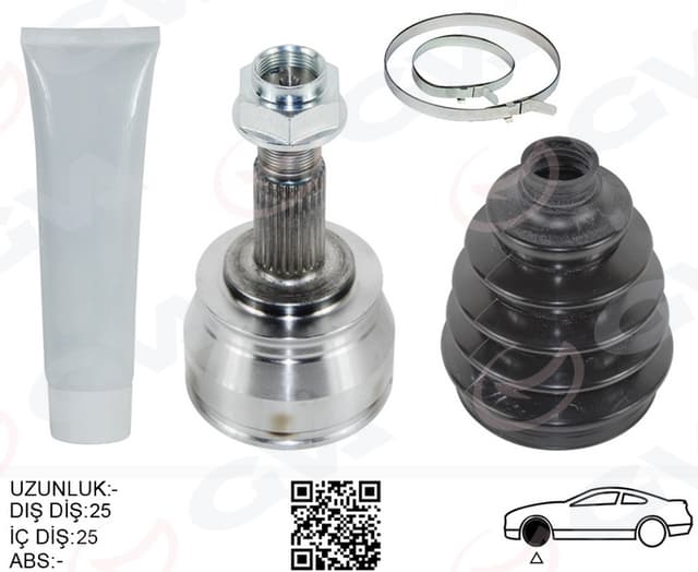 GVA AKS KAFASI DIŞ EGEA 1.3-1.6 MJTD 15- OEM: 46308734 - GVA 4429311K kodlu oto yedek parça