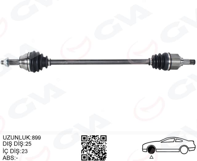 GVA ÖN AKS KOMPLE SAĞ FORD ESCORT V- VI 1.4 - 1.8 16V- 1.8D 90 01 94AG3A427EA-1014109-5024568 OEM: 94AG3A427EA-1014109-5024568 - GVA 4435000 kodlu oto yedek parça