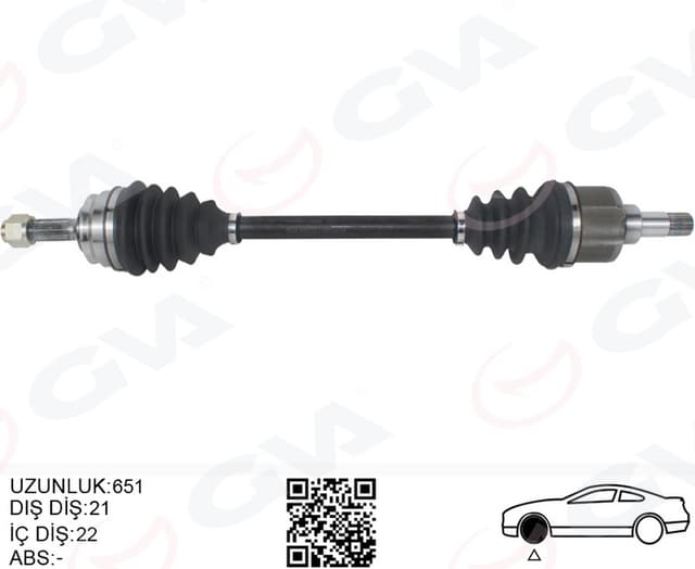 GVA KOMPLE AKS SOL ON PSA 208 1.2 12- 9801611180-9803959580-1607237280 OEM: 9801611180-9803959580-1607237280 - GVA 4443323 kodlu oto yedek parça