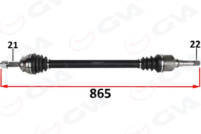 GVA KOMPLE AKS SAG ON PSA 2008 I 1.2 M-T 05- CITROEN C3 III 1.2 M-T 16- C4 CACTUS 1.2 M-T 14- 1609763680-1611524080-9677209880 OEM: 1609763680-1611524080-9677209880 - GVA 4443328 kodlu oto yedek parça
