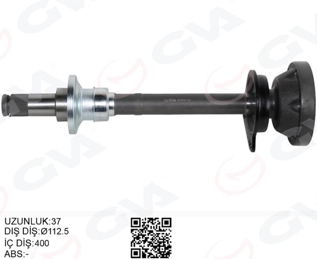 GVA AKS MİLİ T4 BM 91-03 BM OEM: 02G409356C - GVA 4475264M kodlu oto yedek parça