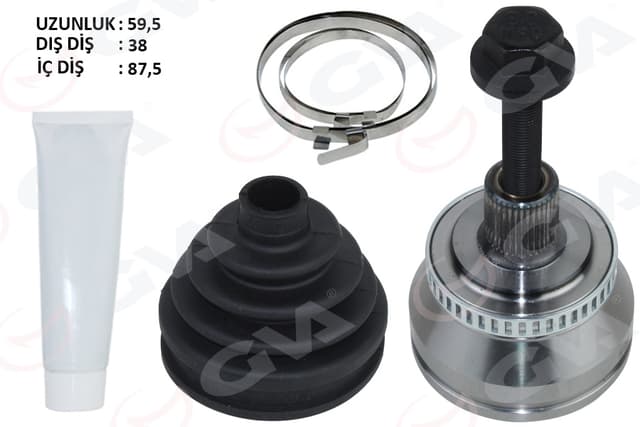 GVA AKS KAFASI DIŞ A4 1.8 T-2.0 TDİ 00-08 BLB-BRE-BFB-BEX 1.8 T-2.0 TDİ 8E0498099C-8E0407305B-8E0498099E OEM: 8E0498099C-8E0407305B-8E0498099E - GVA 4475268K kodlu oto yedek parça