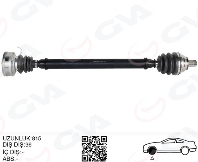 GVA KOMPLE AKS ÖN SAĞ GOLF-LEON-JETTA-PASSAT CAYB-CAYC 1.6 TDİ UZUN 04-13 CAYB-CAYC 1.6 TDİ 1K0407272GM-2K0407272F-1K0407272DN OEM: 1K0407272GM-2K0407272F-1K0407272DN - GVA 4475284 kodlu oto yedek parça