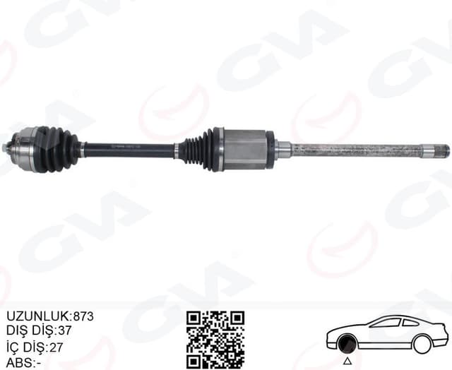 GVA KOMPLE AKS ON SAG OTM. SANZ. BMW F07 F01 F02 F03 F04 xDrive 31607606026 OEM: 31607606026 - GVA 4499110 kodlu oto yedek parça