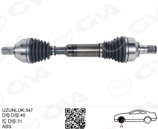 GVA ÖN AKS KOMPLE SOL VOLVO XC60 2.4 D 08 16 XC60 I 2.0 T OTOM 09 12 XC60 I 3.2 AWD 10 15 XC60 I D3 D4 10 14 XC60 I T6 AWD 10 17 4 4 31367536 OEM: 31367536 - GVA 4499163 kodlu oto yedek parça