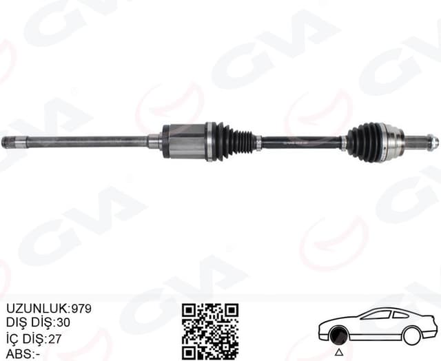 GVA KOMPLE AKS ÖN SAĞ BMW X5 E70 F15 X6 F16 E71 E72 973MM OEM: 31607607938-31607622914-31608631746 - GVA 4499198 kodlu oto yedek parça