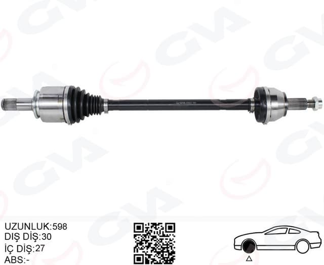GVA KOMPLE AKS ARKA SOL DEFENDER L663 DISCOVERY 5 L462 R.R 4 VOGUE L405 R.R SPORT 2 L494 837MM OEM: LR073346-LR053791-LR034536 - GVA 4499222 kodlu oto yedek parça