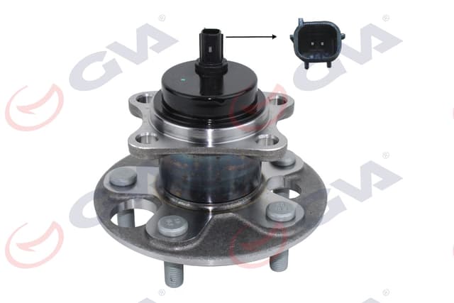 GVA ARKA TEKER PORYASI RULMANLI AURIS-COROLLA E150 07-12 ABS Lİ 5 BİJON 4245002120-4245002130-4245012100 OEM: 4245002120-4245002130-4245012100 - GVA 4771210 kodlu oto yedek parça