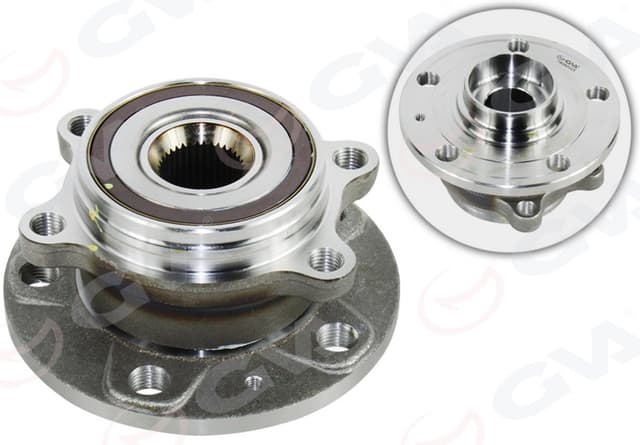 GVA ÖN TEKER PORYASI RULMANLI CADDY III-TOURAN-A3 1.4-1.4FSI-1.4TSI-1.6FSI-2.0TDI 03- ABS Lİ OEM: 1T0498621-3C0498621-8J0598625 - GVA 4775013 kodlu oto yedek parça