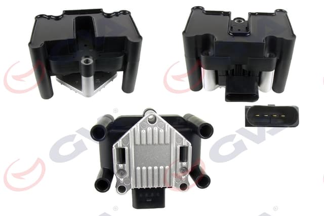 GVA ATEŞLEME BOBİNİ BORA 1.6 98 GOLF IV-V 1.6 00 POLO 1.4 16V 99-01 AKL-AVU-BFQ-BGU-AHW OEM: 032905106B-032905106E-032905106 - GVA 5075002 kodlu oto yedek parça