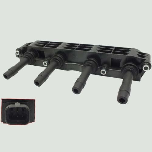 GVA ATEŞLEME BOBİNİ 208307 ASTRA G 1.4 16V-1.6 16V 98-05 -CORSA C 1.4 00 MERIVA 1.6 16V 03 VECTRA OEM: 1208307-19005212 - GVA 5090012 kodlu oto yedek parça