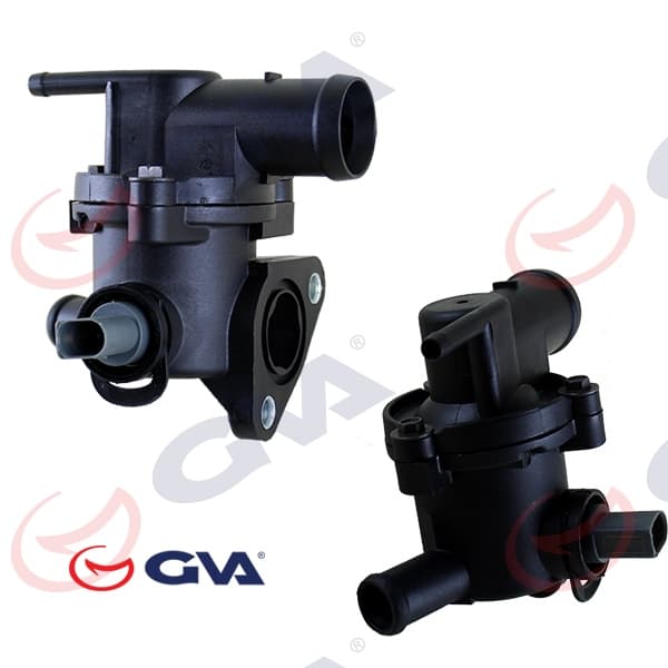 GVA TERMOSTAT 88C KOMPLE / MÜŞÜRLÜ SKODA FABIA 1.0-1.2-1.4 99-08 -OCTAVIA 1.8T 98-10 047121111S OEM: 047121111S - GVA 5161130 kodlu oto yedek parça