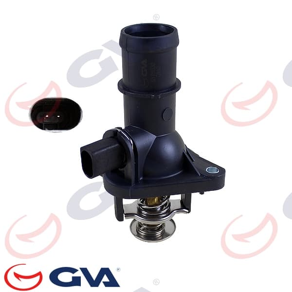 GVA TERMOSTAT 105C KOMPLE / MÜŞÜRLÜ BORA-GOLF4-POLO-A3-CORDOBA-IBIZA III-OCTAVIA 1.6 06A121114 OEM: 06A121114 - GVA 5175030 kodlu oto yedek parça