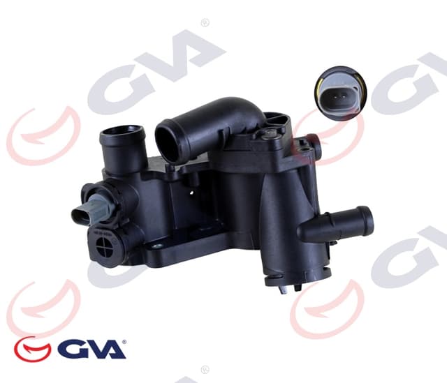 GVA TERMOSTAT KOMPLE / MÜŞÜRLÜ POLO-IBIZA-FABIA 1.4 BENZİNLİ BUD CGG OEM: 030121111S-032121111CG - GVA 5175535 kodlu oto yedek parça