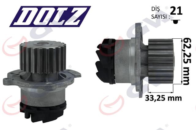 GVA DEVİRDAİM LADA VEGA 110 1.5 16V 21121307015-21121307010 OEM: 21121307015-21121307010 - GVA 5251240 kodlu oto yedek parça