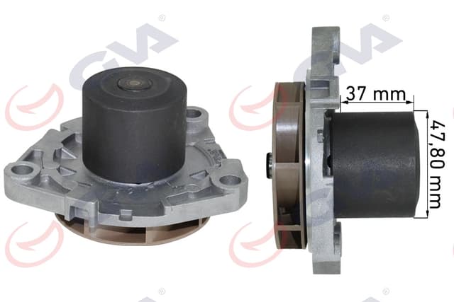 GVA DEVİRDAİM SU POMPASI FIAT DOBLO 10 BRAVO II 07 14 500L-x 12 18 EGEA 15 OPEL ASTRA H-J-INSIGNIA 08 INSIGNIA 08 VECTRA C 04 ALFA ROMEO 159 GIULIETTA 10 MITO 11 JEEP RANEGADE 1.6D MTJ 1.9D MTJ 2.0 CDTI OEM: 1334284-55269148-46804051-55209993 - GVA 5290131 kodlu oto yedek parça