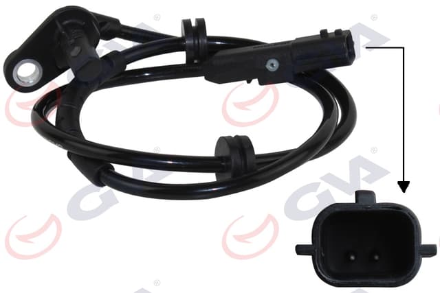 GVA ABS SENSÖRÜ ARKA SAG CLIO II 98- 1640mm OEM: 7700411746 - GVA 5314110 kodlu oto yedek parça