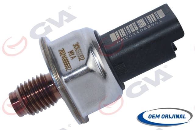 GVA MAZOT BASINC KAPTORU P206-P207-P208-P301-P307-P308-P407-P508-P2008-P3008-P5008-PARTNER-BERLINGO-C3- C5-C-ELYSEE-JUMPY-DS3-DS4-DS5 3 FİŞLİ OEM: 9813735580-9670076780-1606643580 - GVA 5445080 kodlu oto yedek parça