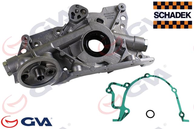 GVA YAĞ POMPASI YUVARLAK VECTRA B-ASTRA F-OMEGA B-CALIBRA 1.8-2.0 16V X18XE-X20XEV-C20SEL-C18XE SCHADEK 646046-90570925 OEM: 646046-90570925 - GVA 5790111 kodlu oto yedek parça