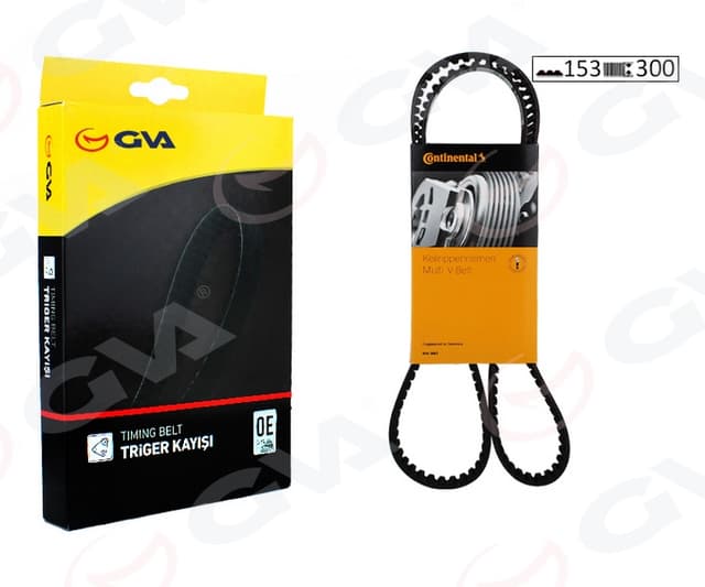 GVA TRİGER KAYIŞI 153x300 PEUGEOT BOXER 2.8DTIC 8V 97-00 DUCATO 2.5D/2.8D-MASTER 2.5DT 500323627-5000293612 OEM: 500323627-5000293612 - GVA 58153300 kodlu oto yedek parça