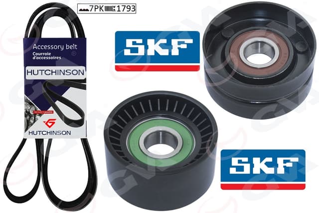 GVA ALTERNATÖR GERGİ KİTİ KÜTÜKSÜZ MASTER II 1.9-2.5 DCİ 02 LAGUNA II 1.9 DCİ-2.0 16V 02 K017PK1793 OEM: 117200051R-117209969R-7701479099 - GVA 59A1913 kodlu oto yedek parça