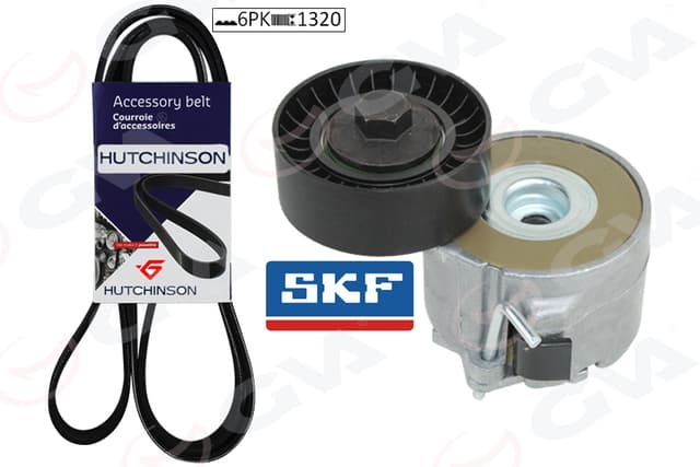 GVA ALTERNATÖR GERGİ KİTİ LINEA-PUNTO-AGILA-ASTRA H-J-COMBO-CORSA C-D-MERIVA 1.3CDTI-JTD K016PK1320 OEM: 6340616-4708770-51821653 - GVA 59A2929 kodlu oto yedek parça