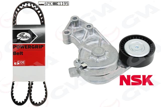 GVA ALTERNATÖR GERGİ RULMANI TRANSPORTER T5-GOLF4-BORA 1.9 TDI AXB-AUY-ALH OEM: 038903315AE-038903315F-1122523 - GVA 59A7510 kodlu oto yedek parça