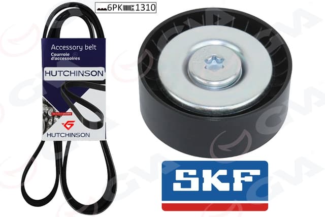 GVA ALTERNATÖR GERGİ KİTİ KÜTÜKSÜZ ASTRA H 1.3 CDTİ 05 KLİMALI K036PK1310 OEM: 4708770-51821653-6340554-636166 - GVA 59A9013 kodlu oto yedek parça