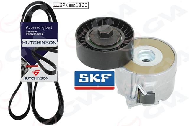 GVA ALTERNATÖR GERGİ KİTİ KÜTÜKLÜ ASTRA J 10 CORSA D 06- CORSA E 14- 1.3CDTI K016PK1360 DTE-DTC OEM: 6340676-636166-51821653-4708770 - GVA 59A9026 kodlu oto yedek parça