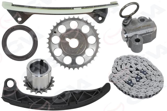 GVA EKSANTRİK ZİNCİR SETİ TOYOTA YARIS 1.0L 1KR-FE KSP90 05-08 OEM: 1350640010-1354021020-1356640020 - GVA 59C7117 kodlu oto yedek parça
