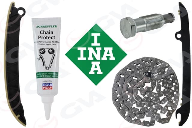 GVA EKSANTRİK ZİNCİR SETİ VW GOLF6-JETTA-POLO-A3-LEON 1.2TSI 08-12 CBZB-CBZA DAR BAKLA OEM: 03F198229A-03F109507B-03F109158K - GVA 59C7511 kodlu oto yedek parça