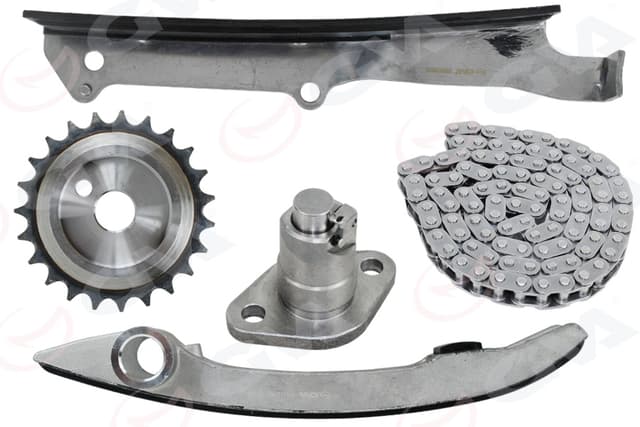 GVA EKSANTRİK ZİNCİR SETİ MITSUBISHI CANTER 2.8L 4M40 FUSO FE511. FE711 01- tekli zincir OEM: ME190012-ME200248-ME190013 - GVA 59C8101 kodlu oto yedek parça