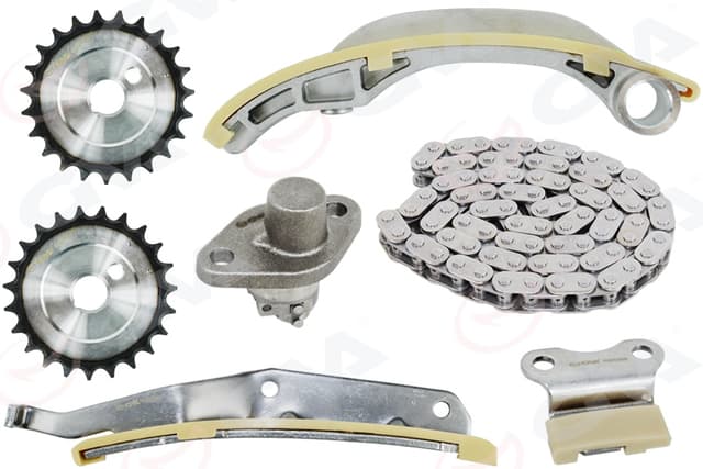 GVA EKSANTRİK ZİNCİR SETİ MITSUBISHI PAJERO 3.2L 4M41 V78W dizel 99-> OEM: ME192230-ME203100-ME191029 - GVA 59C8102 kodlu oto yedek parça