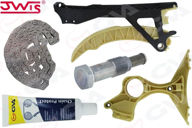GVA EKSANTRIK ZINCIR SETI N40 N45 BMW E81 E87 E46 E90 OEM: 11318618318S1-11311439853S1 - GVA 59C9992 kodlu oto yedek parça