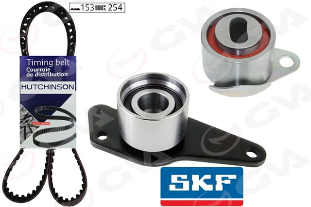 GVA EKSANTRİK GERGİ KİTİ 153x254 MEGANE I 1.9DTI 96 SCENIC I 1.9D 99-01 -TRAFIC 1.9D 97-01 F9Q K015485 OEM: 7701471864-30777407-M618062 - GVA 59T1102 kodlu oto yedek parça