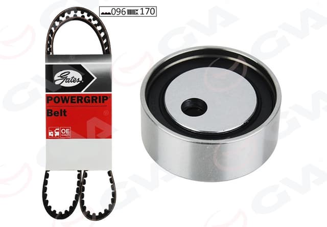 GVA EKSANTRİK GERGİ KİTİ RENAULT CLIO II 01 KANGOO 97 MEGANE 96 DACIA LOGAN 04 SANDERO 08 SOLENZA 04 1.4-1.6 E7J-K7J-K4M 096x170 7701472725-7701477024-1680600QBA OEM: 7701472725-7701477024-1680600QBA - GVA 59T1410G kodlu oto yedek parça