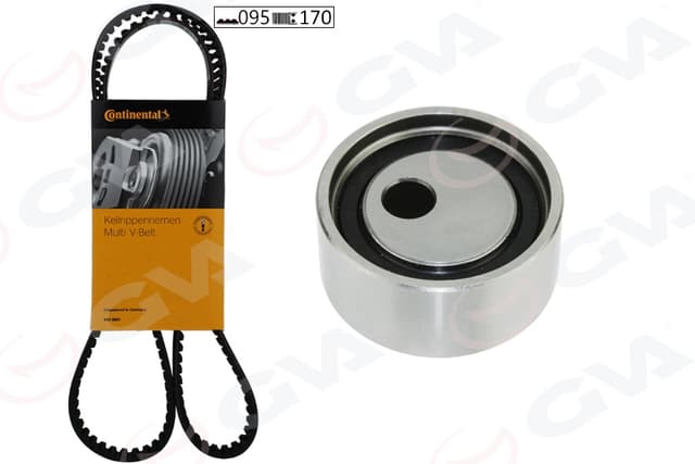 GVA EKSANTRİK GERGİ KİTİ RENAULT CLIO I 90 98 R19 88 95 MEGANE I 96 99 095x170 1.2-1.4-1.6 7701472726-7701469833-1307700QAD OEM: 7701472726-7701469833-1307700QAD - GVA 59T1411C kodlu oto yedek parça