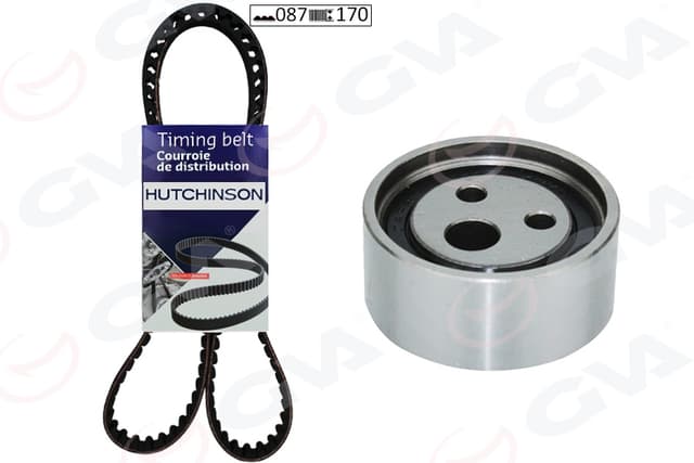 GVA EKSANTRİK GERGİ KİTİ RENAULT CLIO I-II 96 KANGOO 97 TWINGO 96 1.2 087x170 OEM: 7701477013-7701472675-1680600QA9 - GVA 59T1412 kodlu oto yedek parça