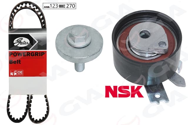 GVA TRIGER SETI 123 DIS 27MM CLIO II 01 06 MEGANE II 04 KANGO 01 MICRA III 04 DUSTER 10 1.5 DCI K9K EURO 3 EURO 4 OEM: 7701477028-7701476571-1680600QA8 - GVA 59T1422G kodlu oto yedek parça